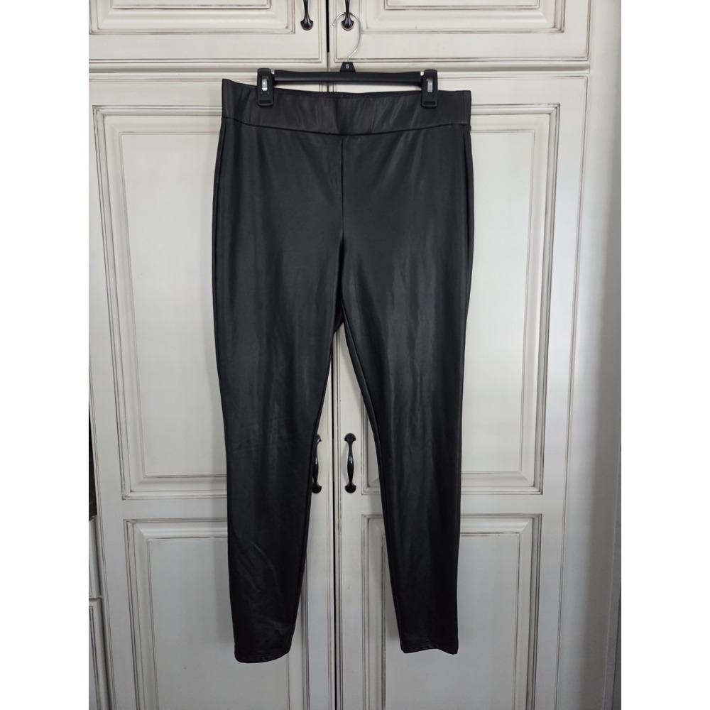 Loft Faux Leather Leggings‎ Women's LT Black